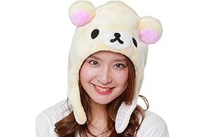 San-X Licensed Rilakkuma Beanie: Soft, Warm, and Kawaii