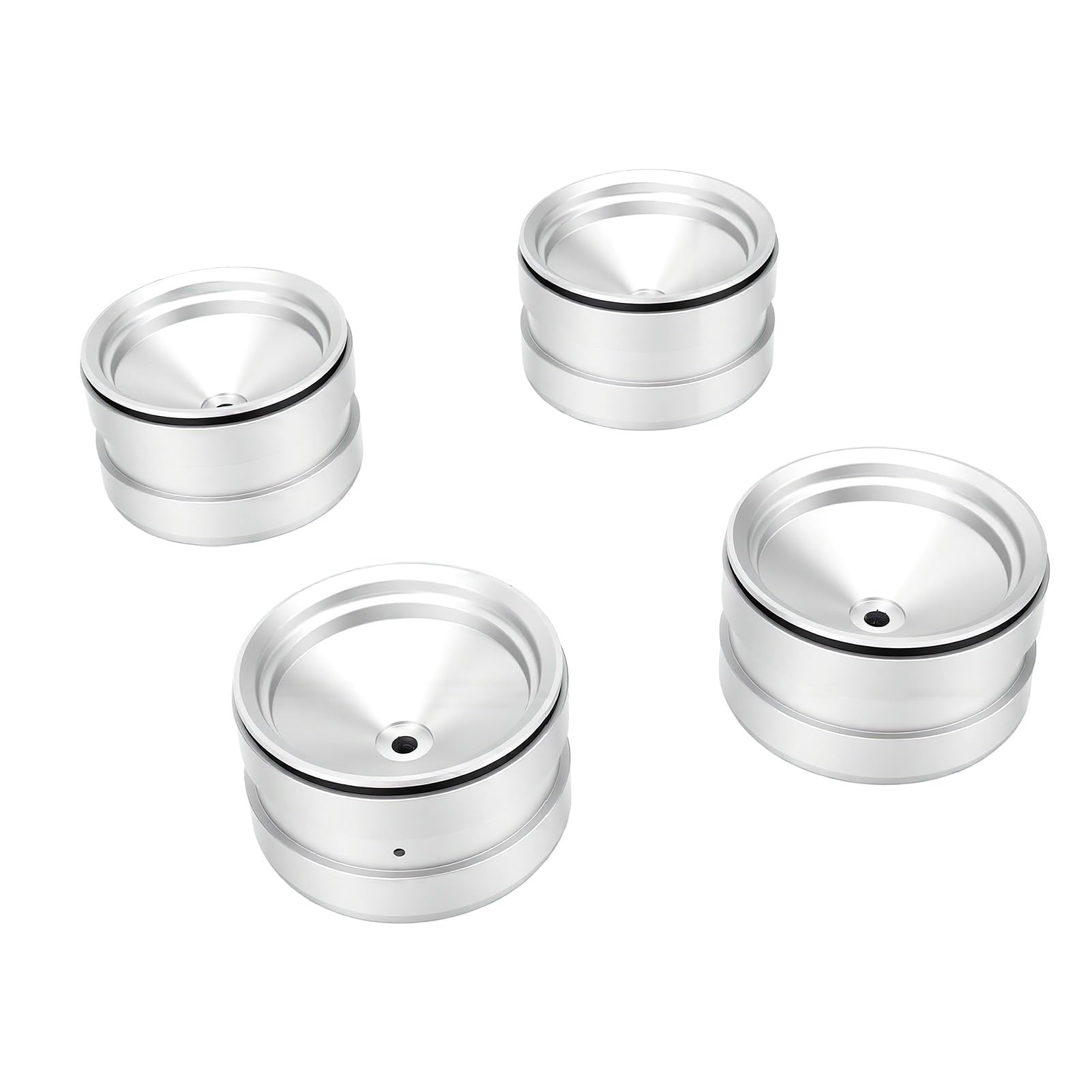 AMONIDA Aluminum Alloy Wheel Hubs, 2.2 Inch para Coche de 1/10 Crawler