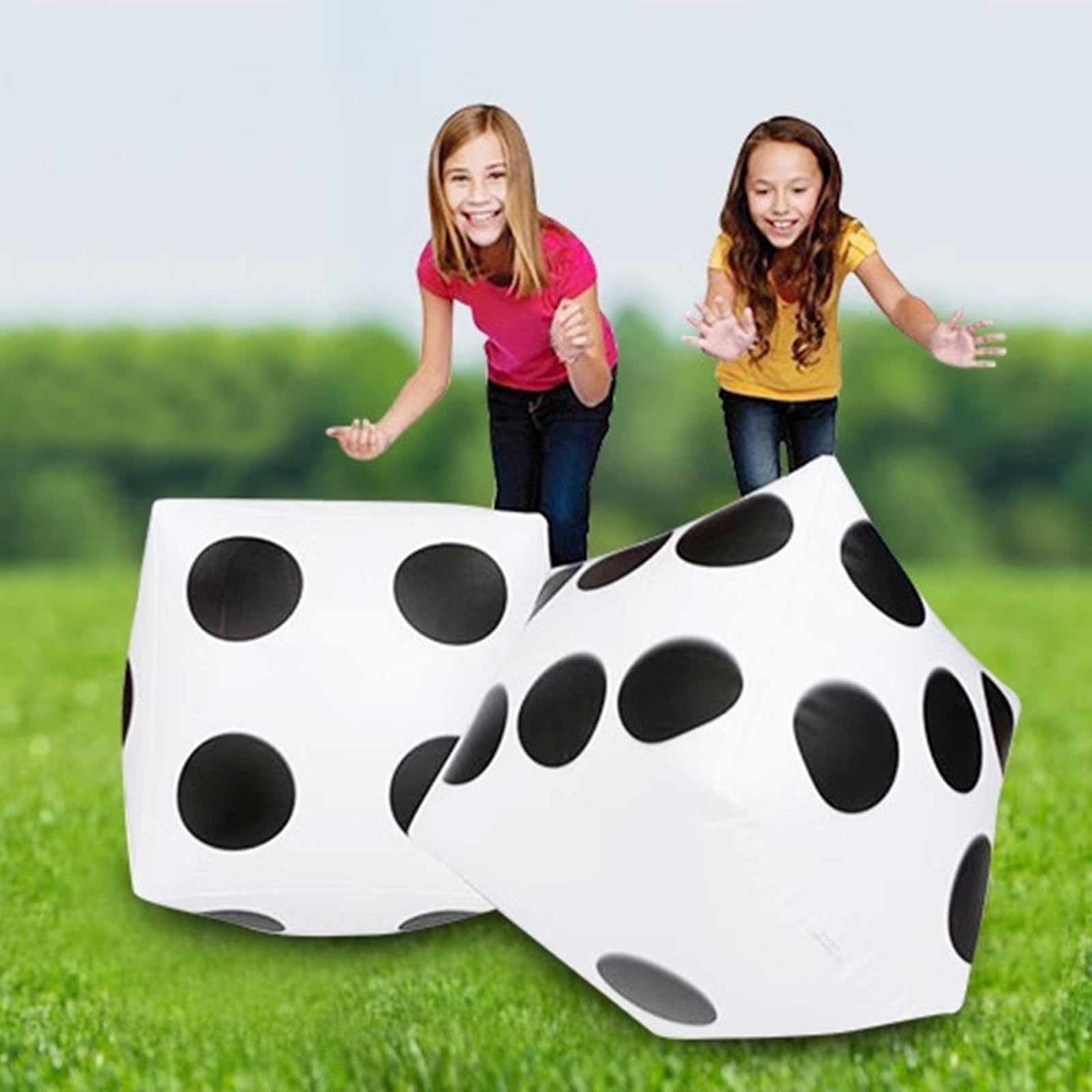4 Dadi Gonfiabili Grandi Dimensioni Dadi Grandi Dimensioni 17.7 Per Bambini Compleanno Festa Natale Gioco Giocattolo Educativo Per Bambini Gioco Dadi