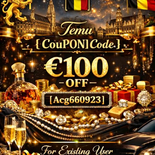 ⟬eLiTE⟭⪼Belgium⪻ Temu CouPON Code &euro;100 off ⟪ॐ⟫Acg660923⟪ॐ⟫ For Existing user cover art