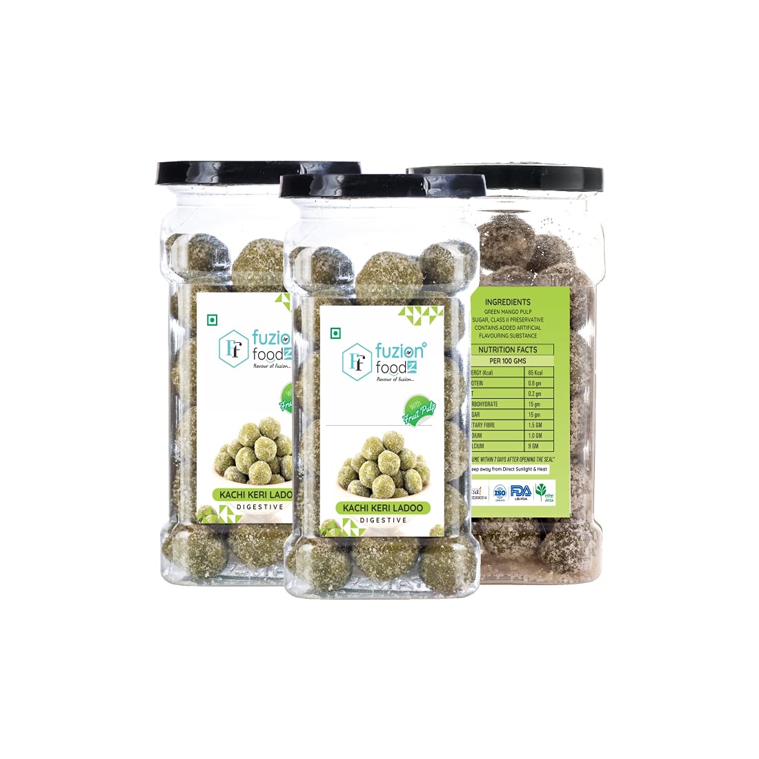 Fuzion Foodz Kachi Keri - KacchI Kairi Pachak- Raw Mango Digestive - Kaccha aam - Mango Candy - (135 g) Each - Pack Of 3 (135 g x 3) (B097YH6KQV) Amazon Price History, Amazon Price Tracker