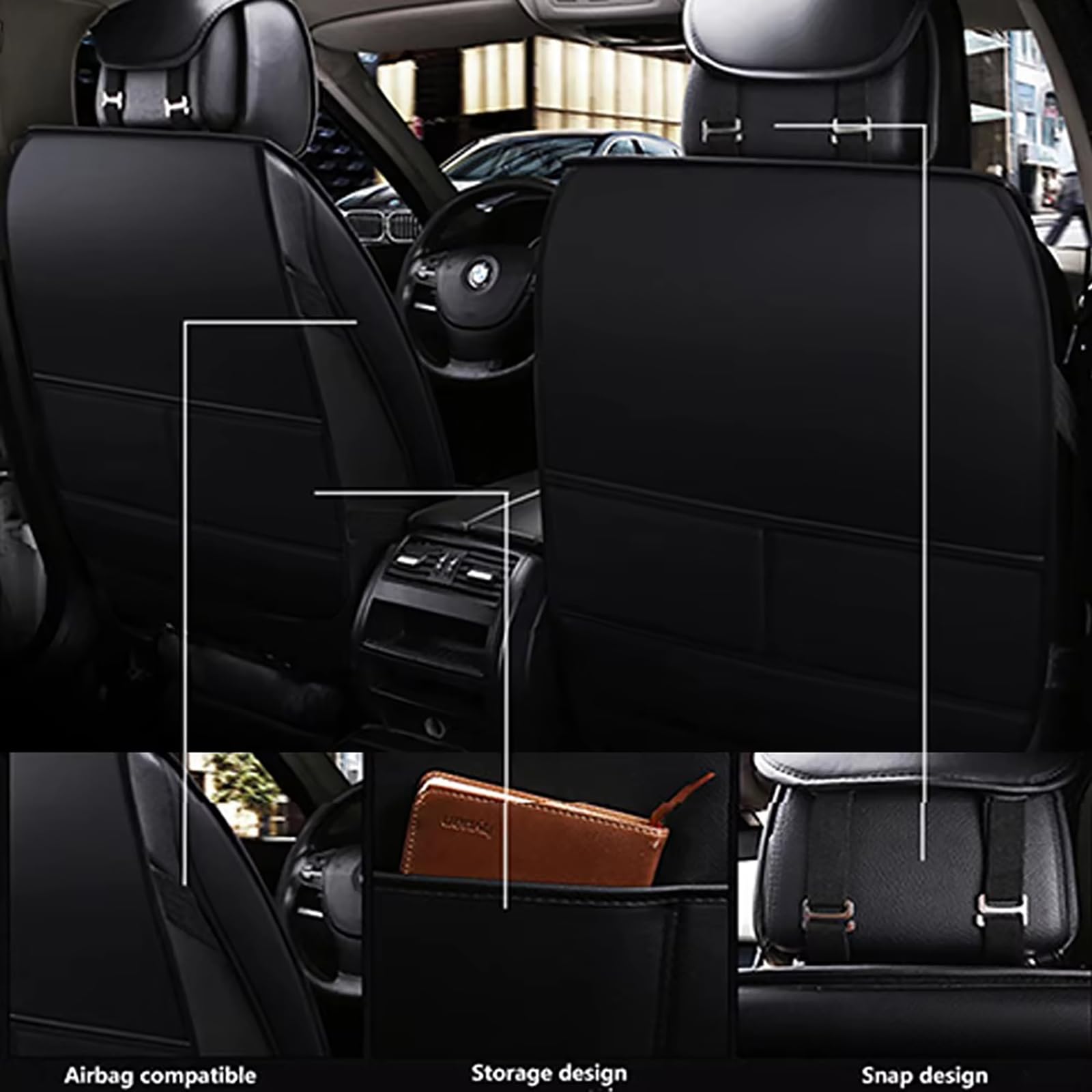 Fundas de Asientos Delanteros para Renault Captur 2013-2019