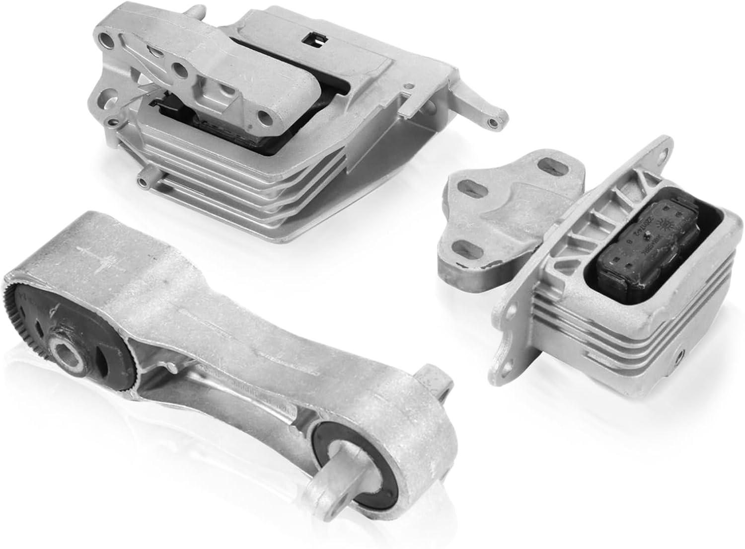 3PC Engine Mount Transmission Motor Mount 22116885778 + 22116885934 + 22316853449 Compatible with BMW X1 X2 | Compatible with MINI F56 F55 F54 F60 2013-2019