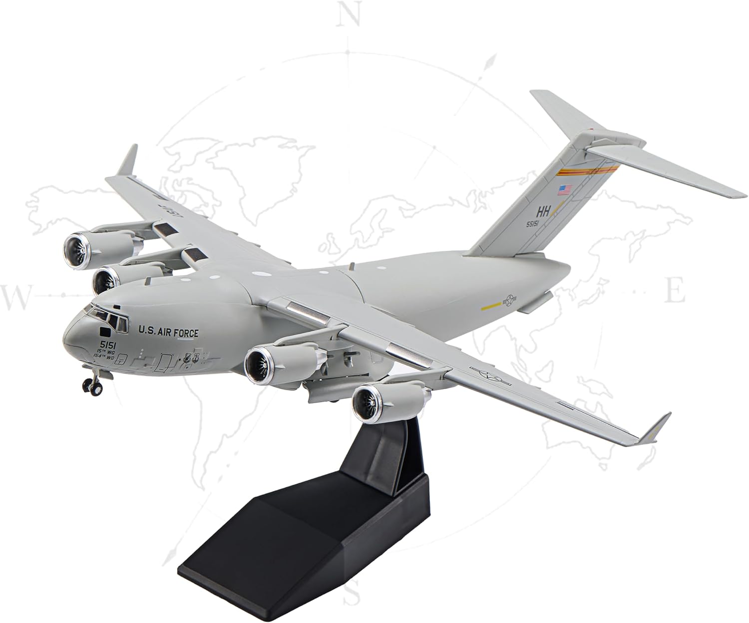 C-17 Global Overlord Die-cast Airplanes-1/200 Scale