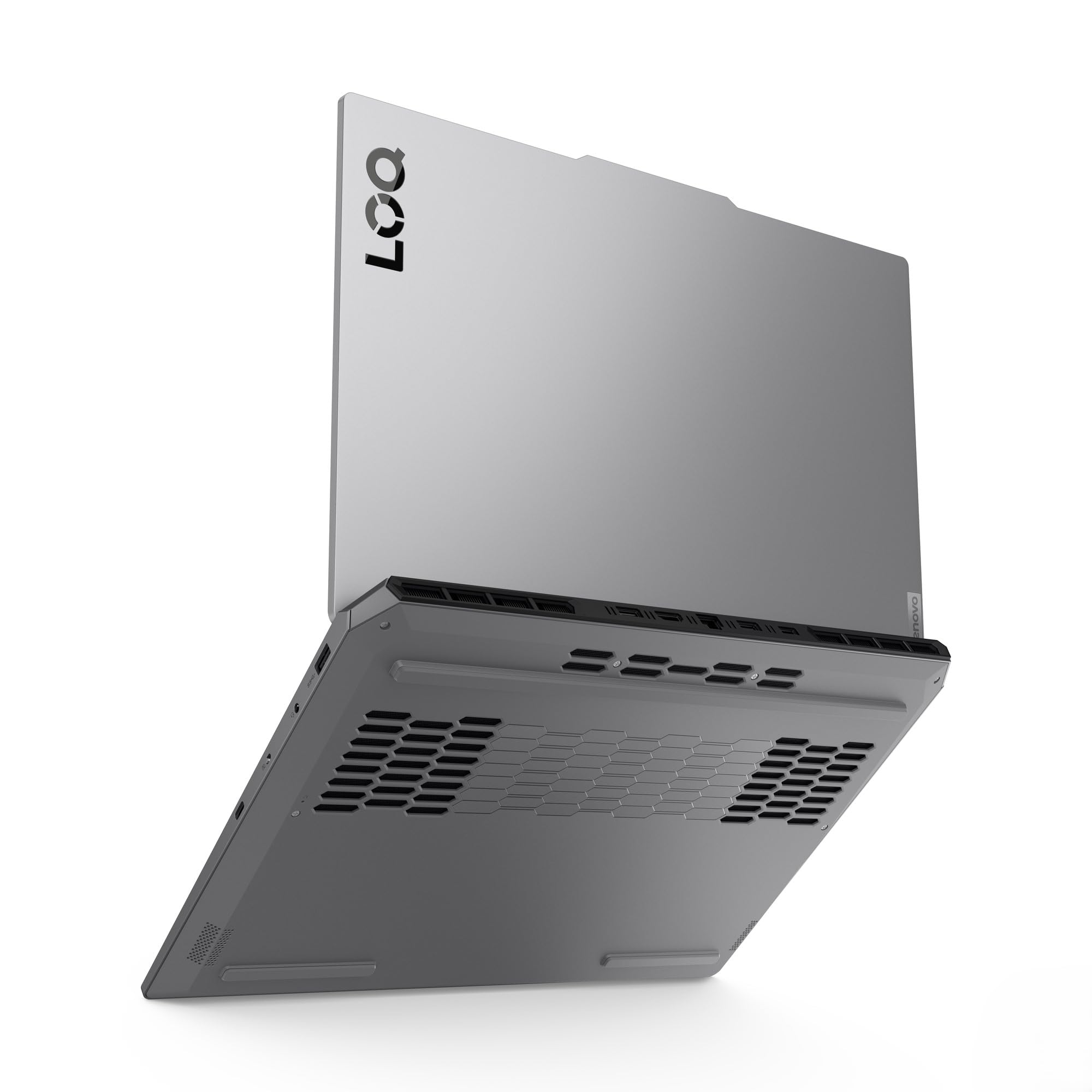 Lenovo LOQ Gaming AI Laptop | 15.6" Full HD 144Hz | RTX 5060 | Core i5 | 16GB RAM | 1TB SSD | Win11 | QWERTZ | Teclado blanco iluminado | Gris