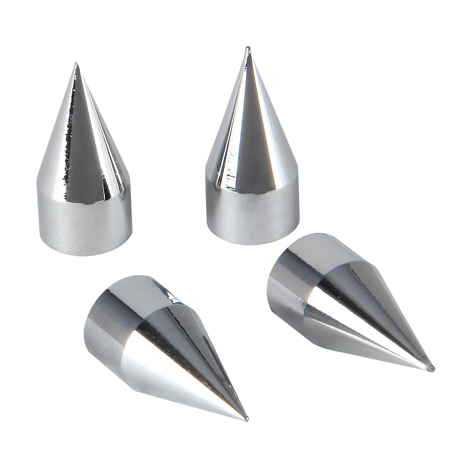 Pilot Automotive Pilot IP-2049 Spiked Chrome Finished Valve Caps, 1 Pack, Silver