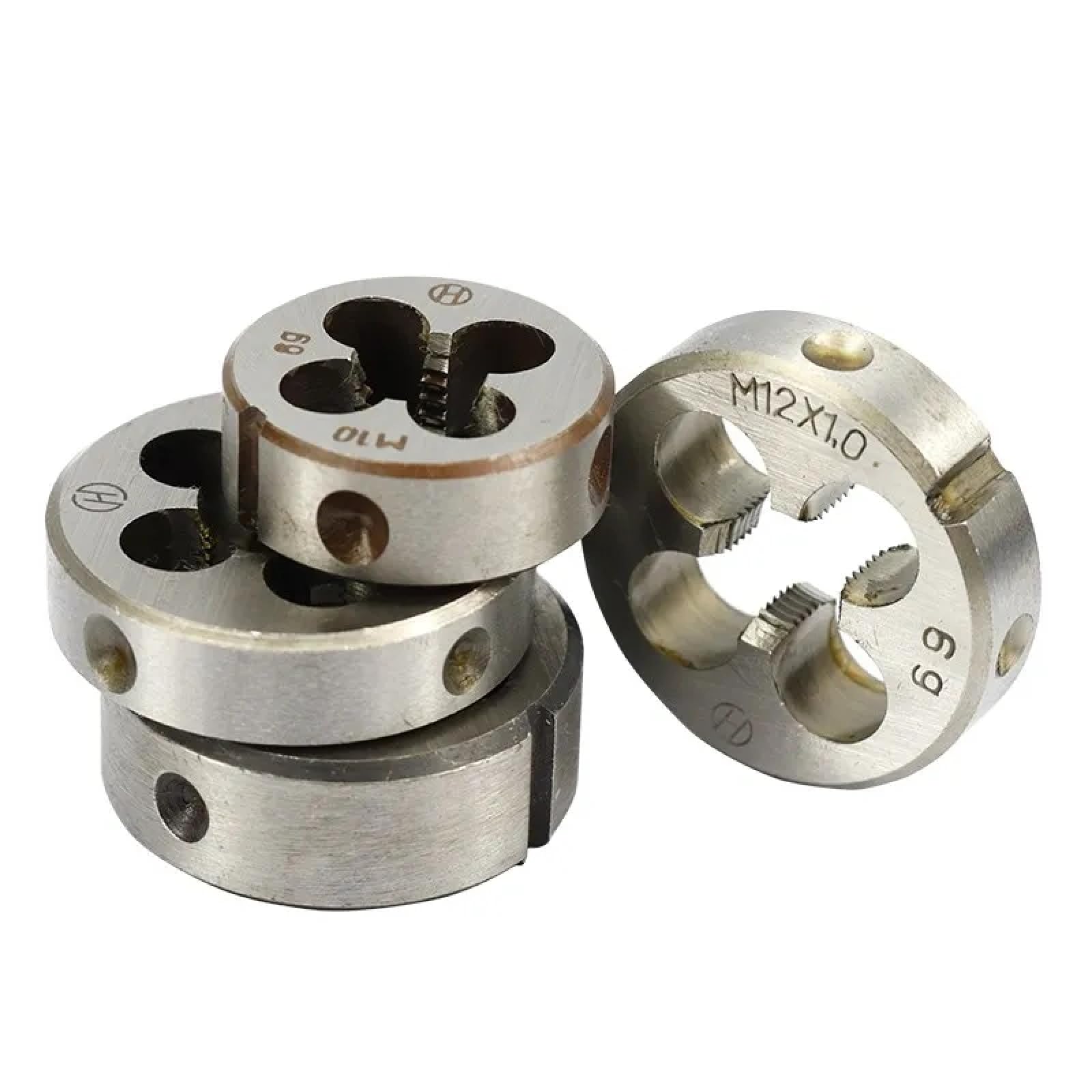 1 Pieza de Matriz de Rosca de Tornillo a la Derecha, Herramientas de roscado Manual de máquina métrica, M10x1.5