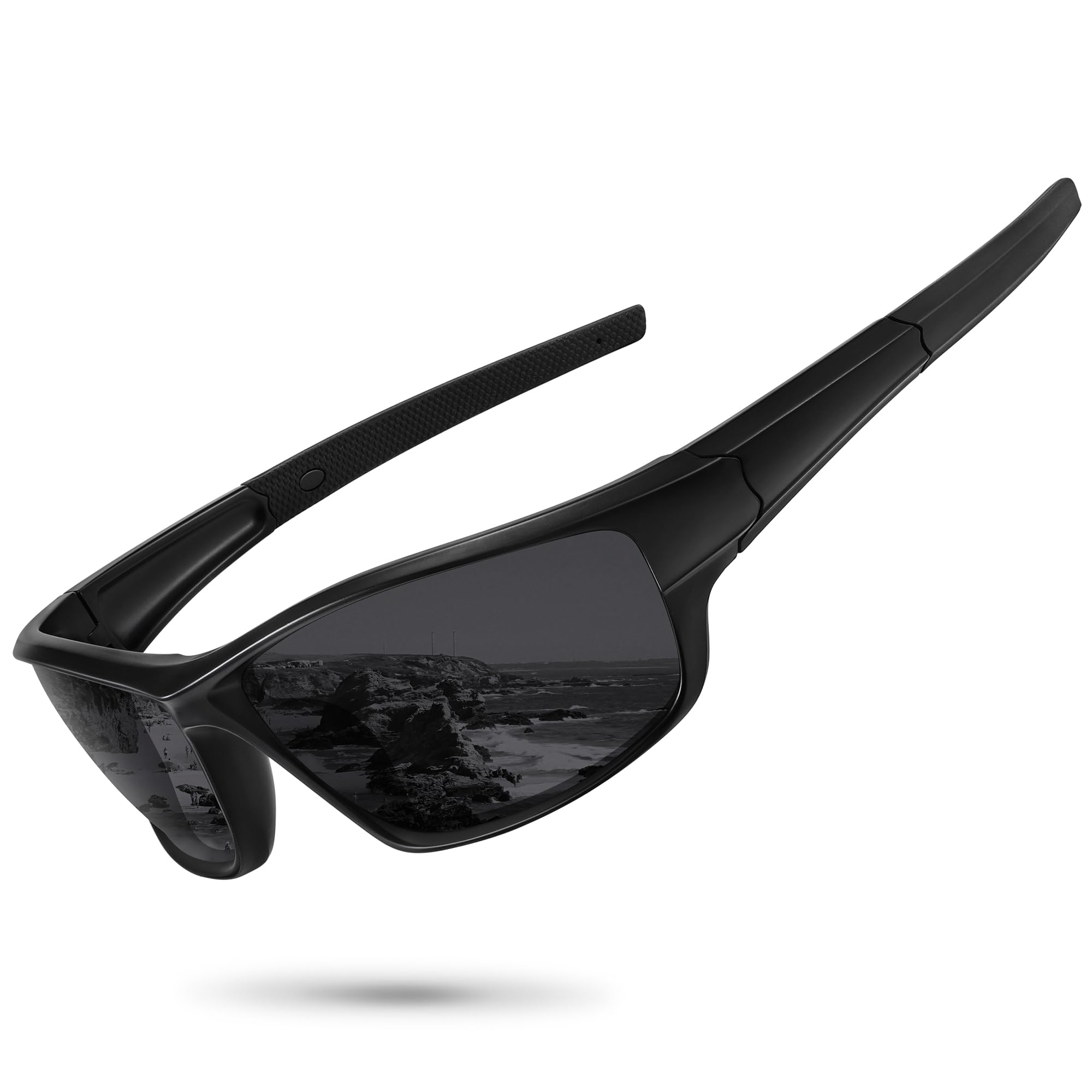 Polarized Sports Sunglasses for Men Women Driving Cycling Fishing Wrap Around Sun Glasses UV400 Protection