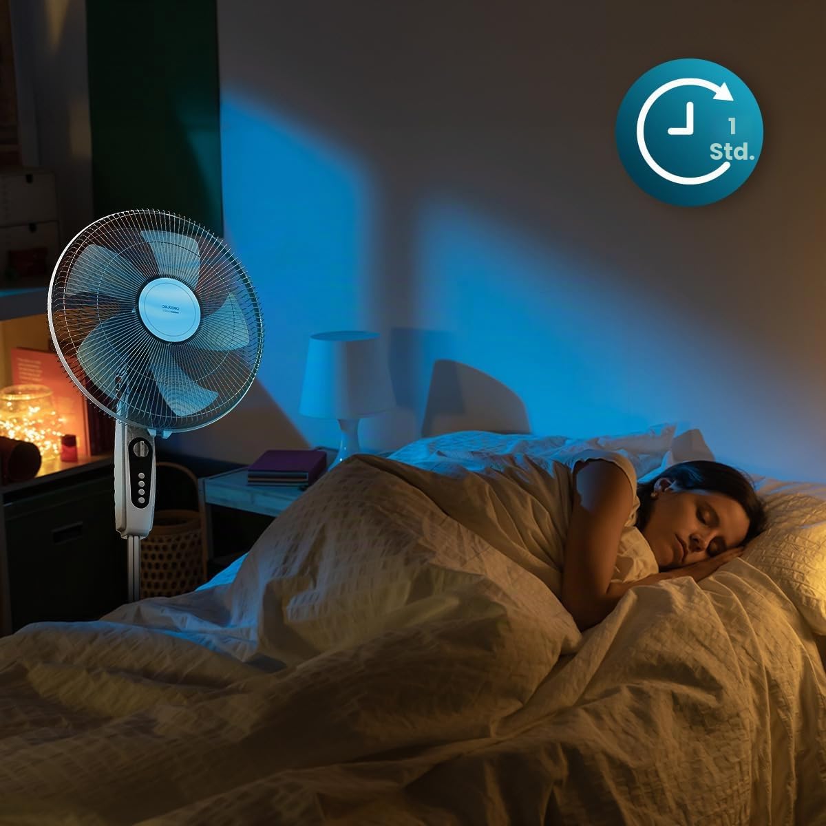 Cecotec EnergySilence 515 MaxFlow Standventilator 45W 40cm 3 Stufen Oszillation Timer