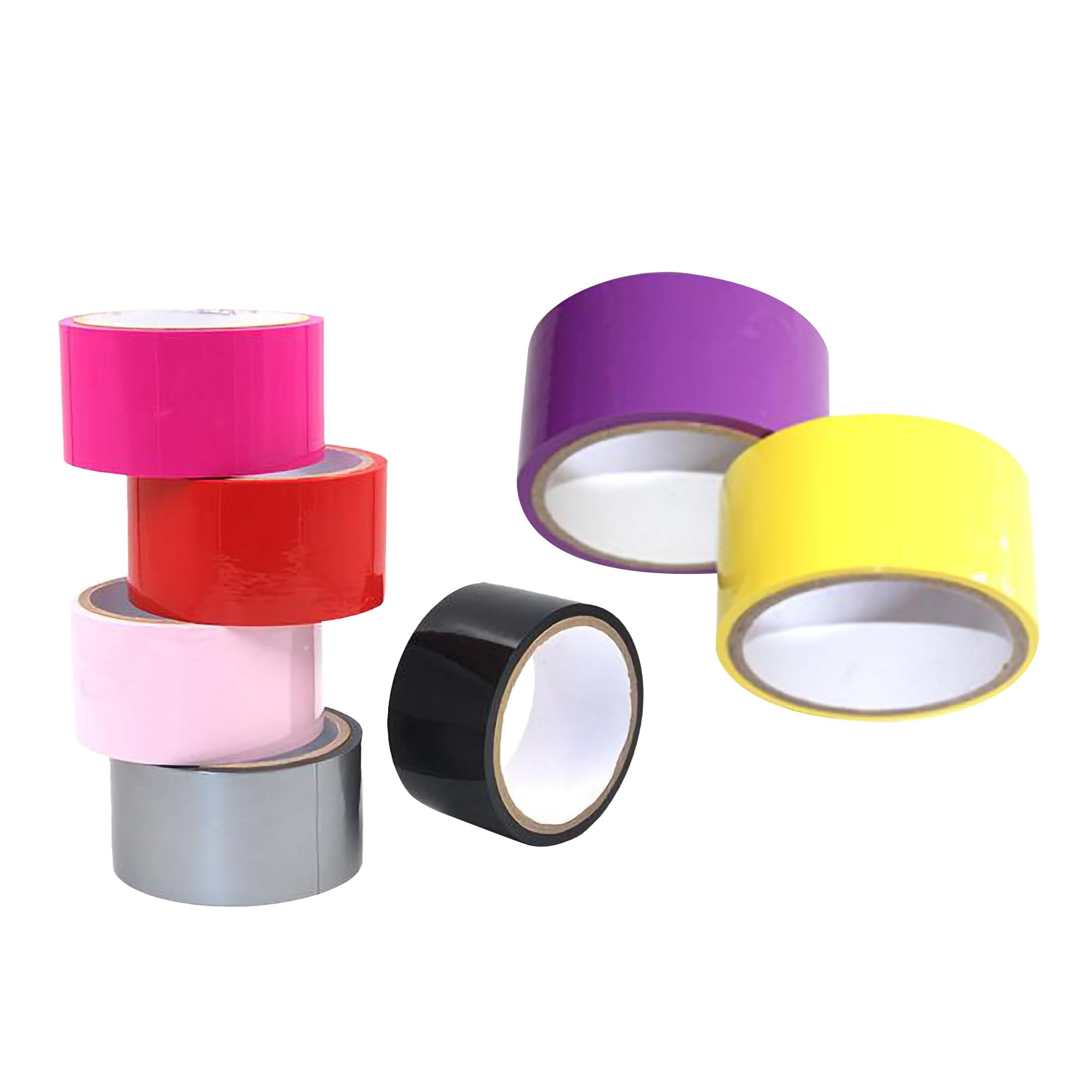 Nastro bondage argento