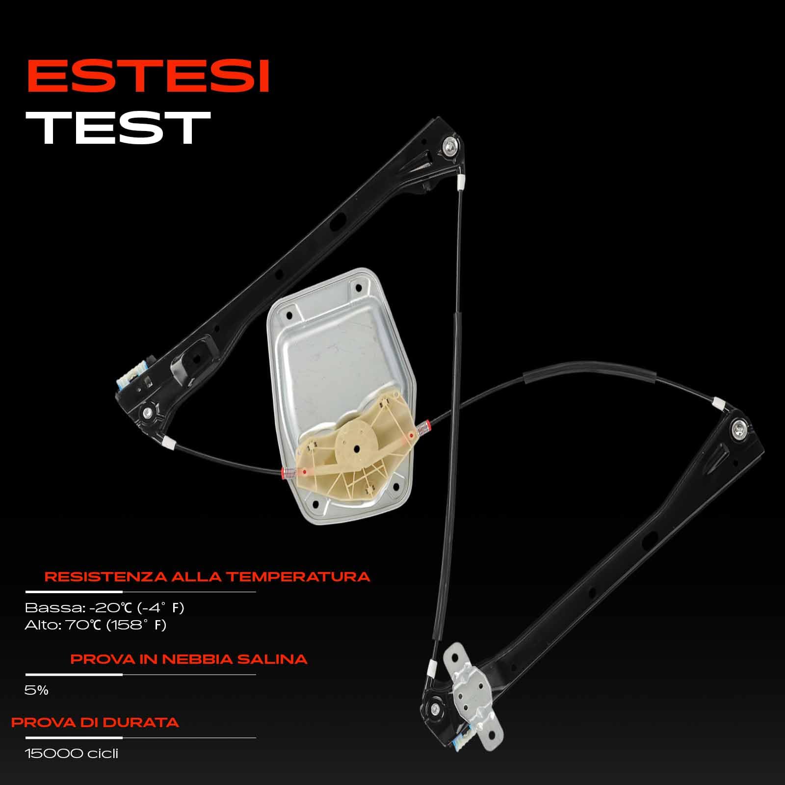 Frankberg Regolatore alzacristalli anteriore destro 1K4837462A | Compatibile con: Golf V 1K1