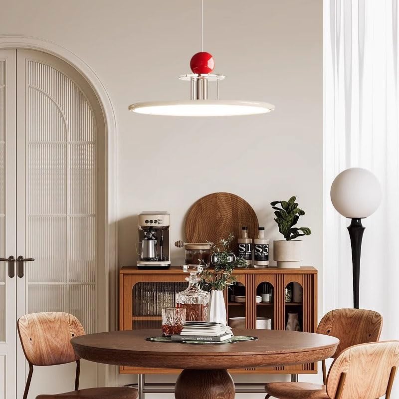Lampe suspendue moderne en aluminium au design épuré pour salon chic
