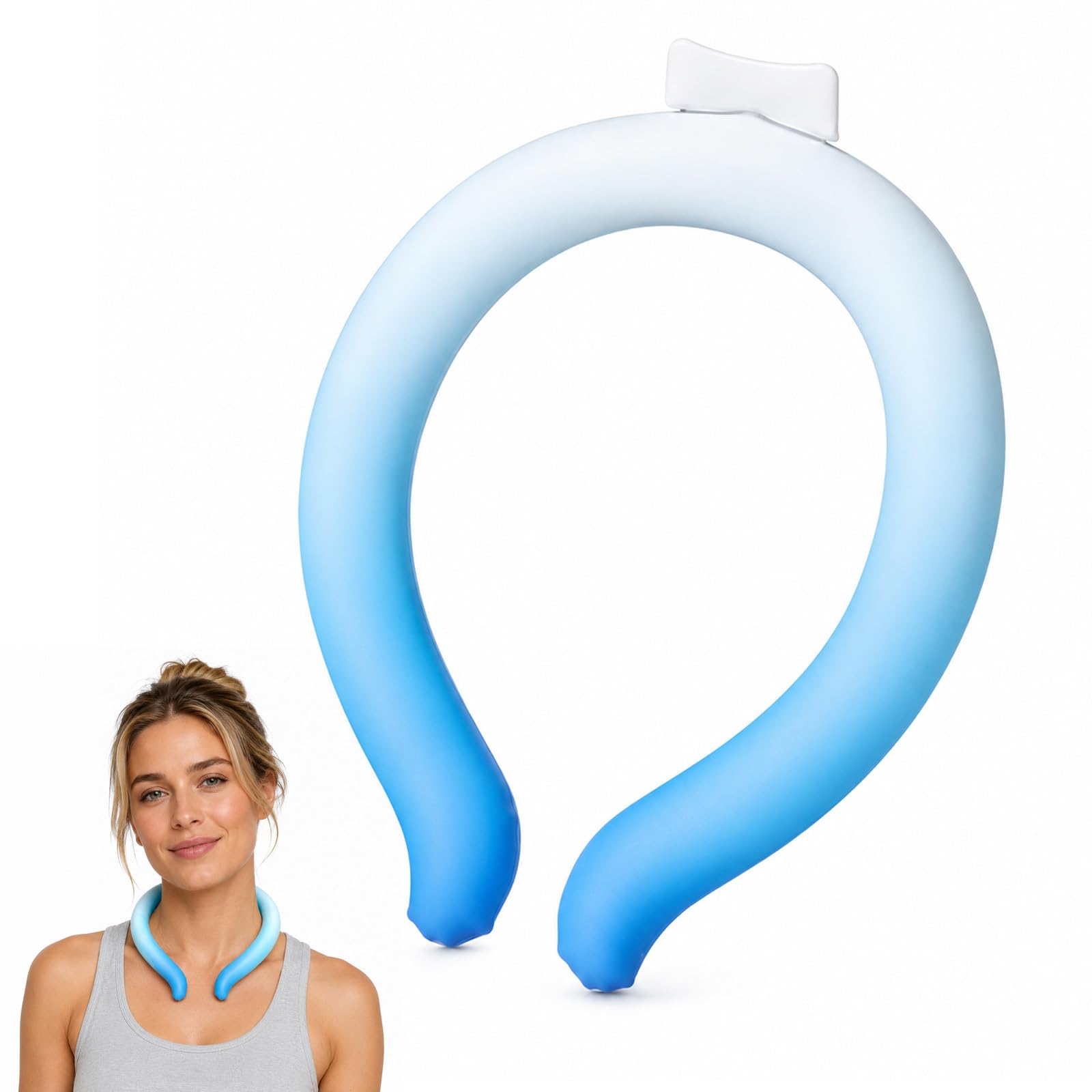 Nacken Kühlung mit PCM-Technologie 26°C für den Nacken (Blau)