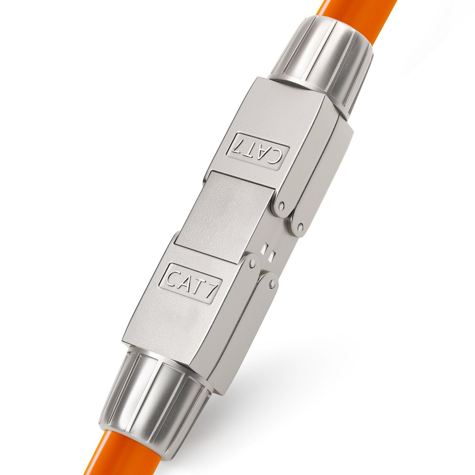 HB-DIGITAL LSA Cat.7 STP Netzwerkkabelverbinder werkzeuglos Steckverbinder Steckverbinder Vor-Ort-Konfektion Adapter Verlängerung für LAN Verlegekabel Ethernet Installationskabel