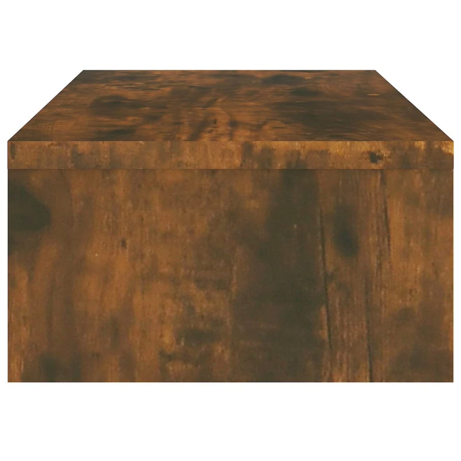Chusui Supporto per Monitor,Supporto per Monitor da Scrivania,Supporto per Monitor PC,Supporto per Monitor Rovere Fumo 42x24x13 cm Legno Multistrato