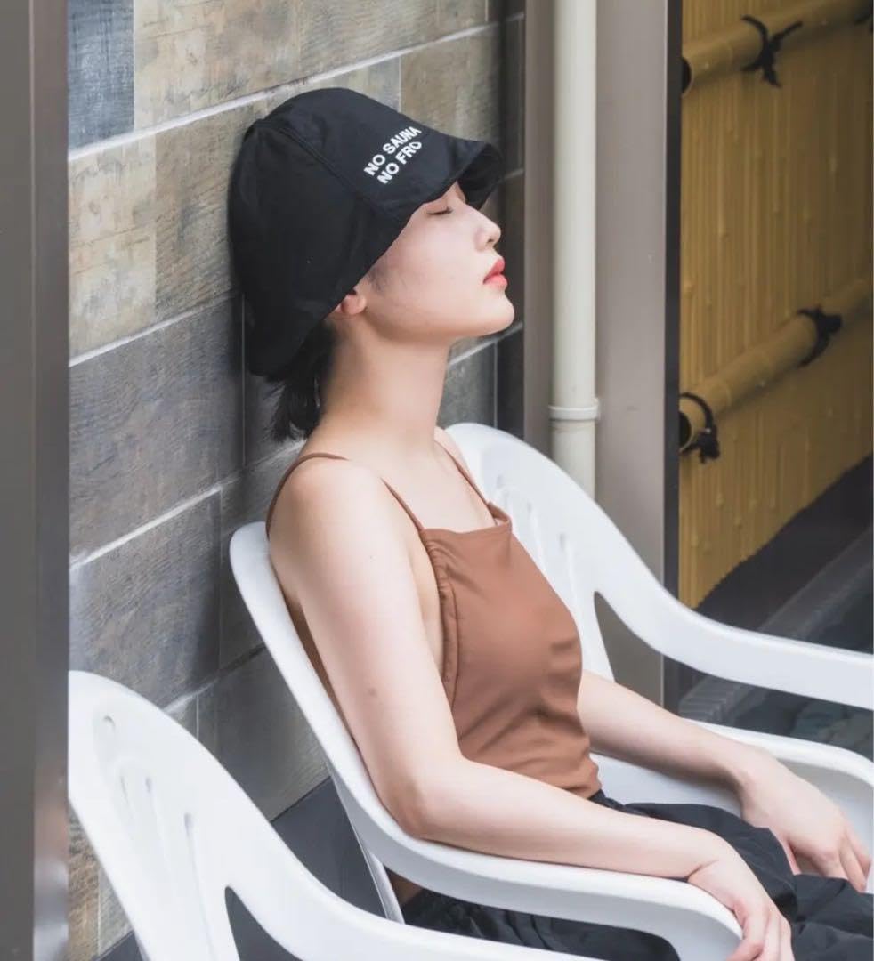 Amazon.co.jp: 即完売品 NO COFFEE NO SAUNA サウナハット : ホーム