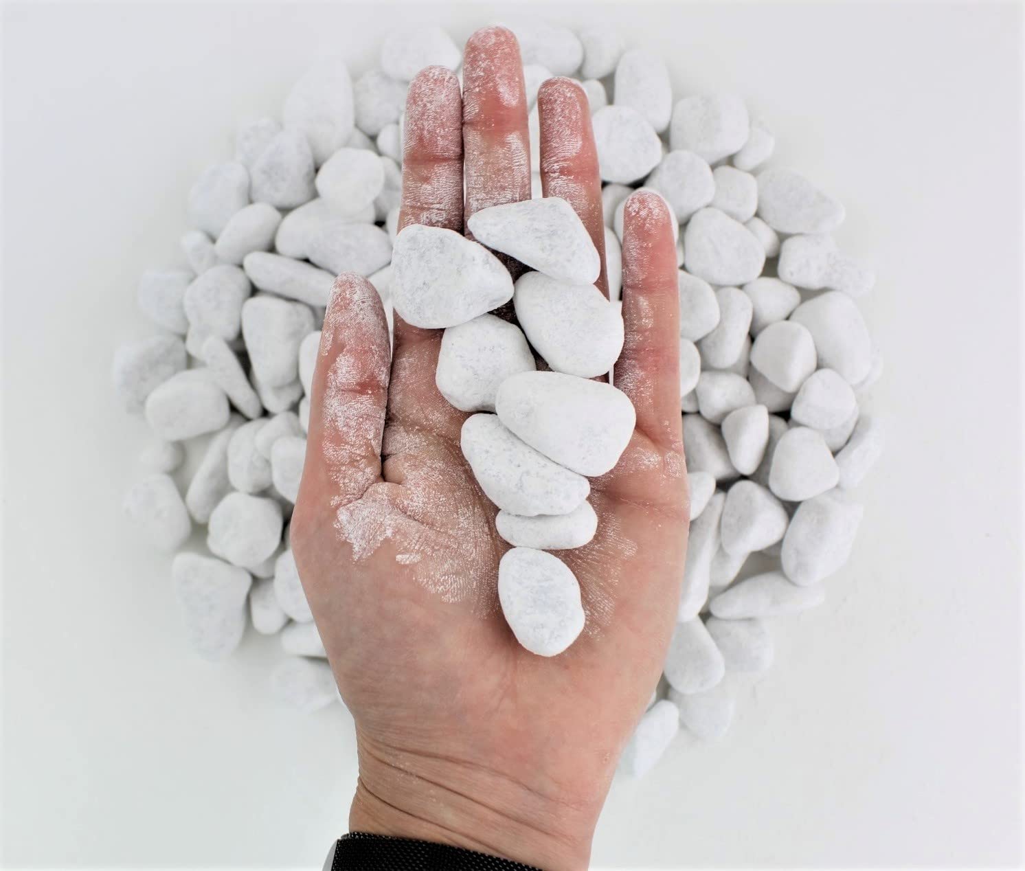 Gartenwelt Riegelsberger Herz Gitter mit Carrara Kies für Allerheiligen Grabschmuck Dekoration Grabbepflanzung Grabgestaltung Grabdeko Pflanzschale