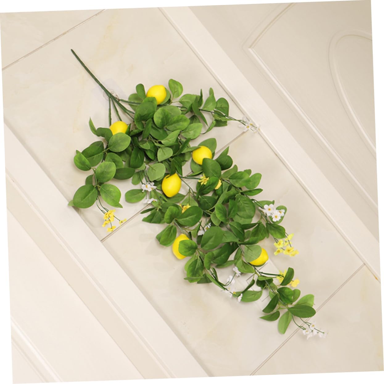 IMIKEYA 10pcs Artificial Lemon Branch Decor Lemon Tree Branch Fake for Kitchen Photo Prop