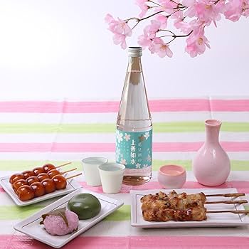 Amazon.co.jp: 白瀧酒造 花見酒の上善如水 純米吟醸 720ml : 食品