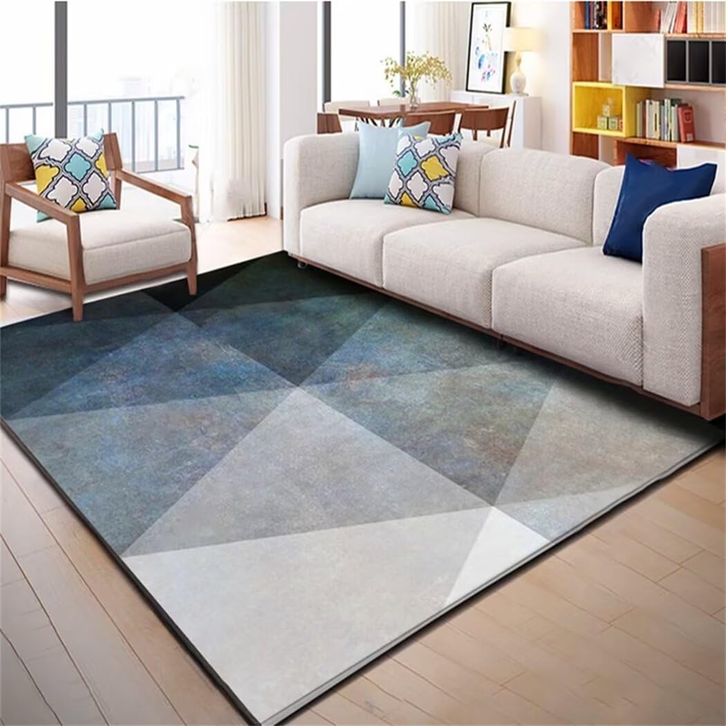 Tapis de chambre pliable et grand tapis enfant géométrique facile à ranger
