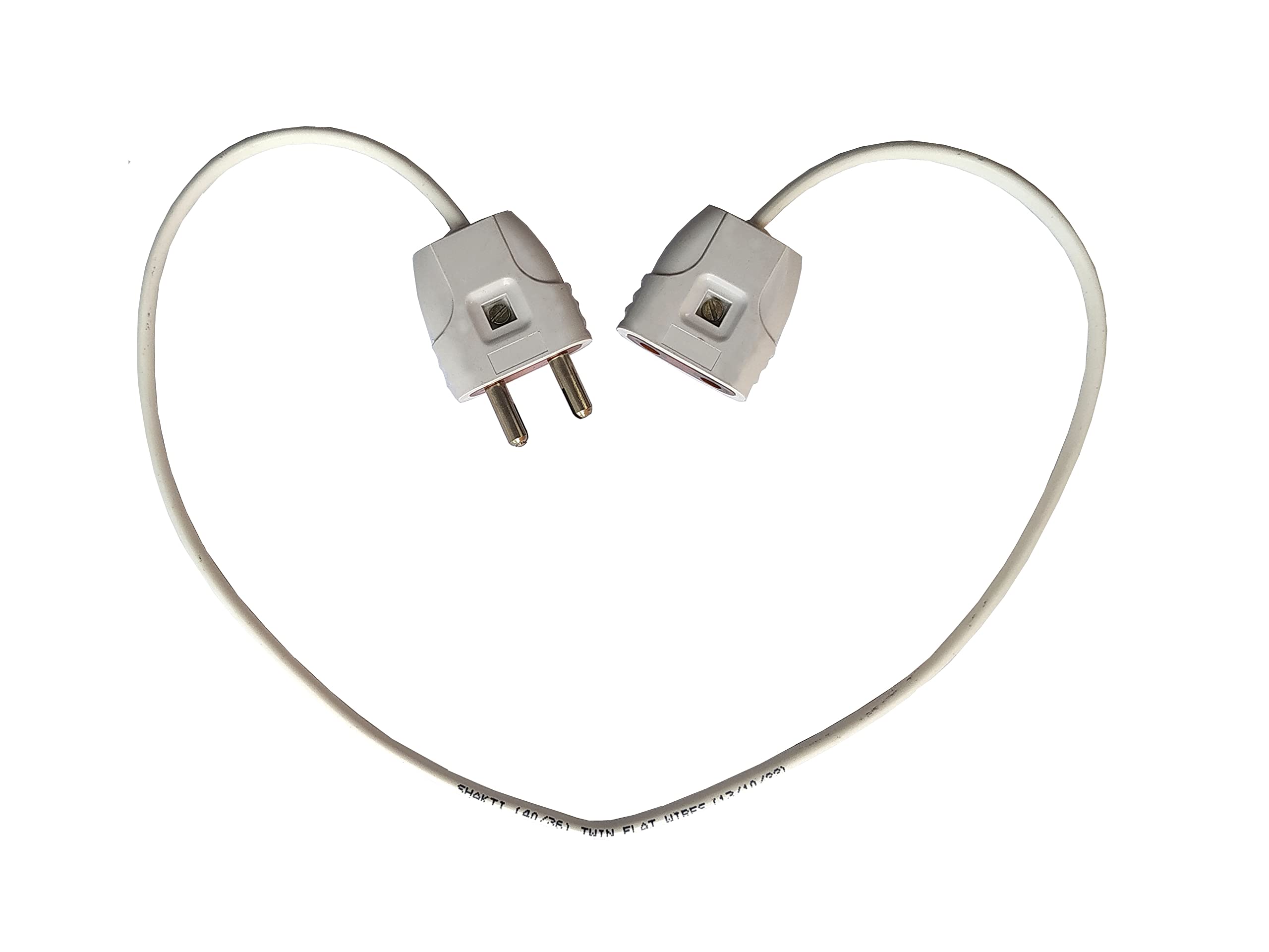 2-Pin Male-Female Socket Extension Wire for Daily Electrical Use, Multipurpose use, Festival Decoration.(2Meter)-image-2