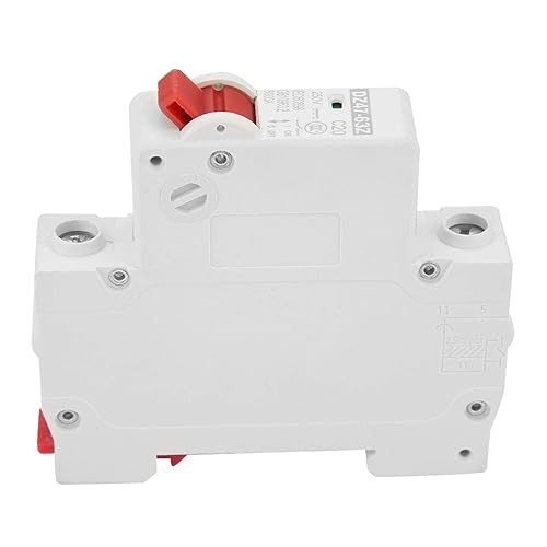 Miniatura 9 de Disyuntor de fugas DC Disyuntor miniatura 250V 20A Interruptor de aire de protección de fugas Interruptor de aire Disyuntor en miniatura para caja