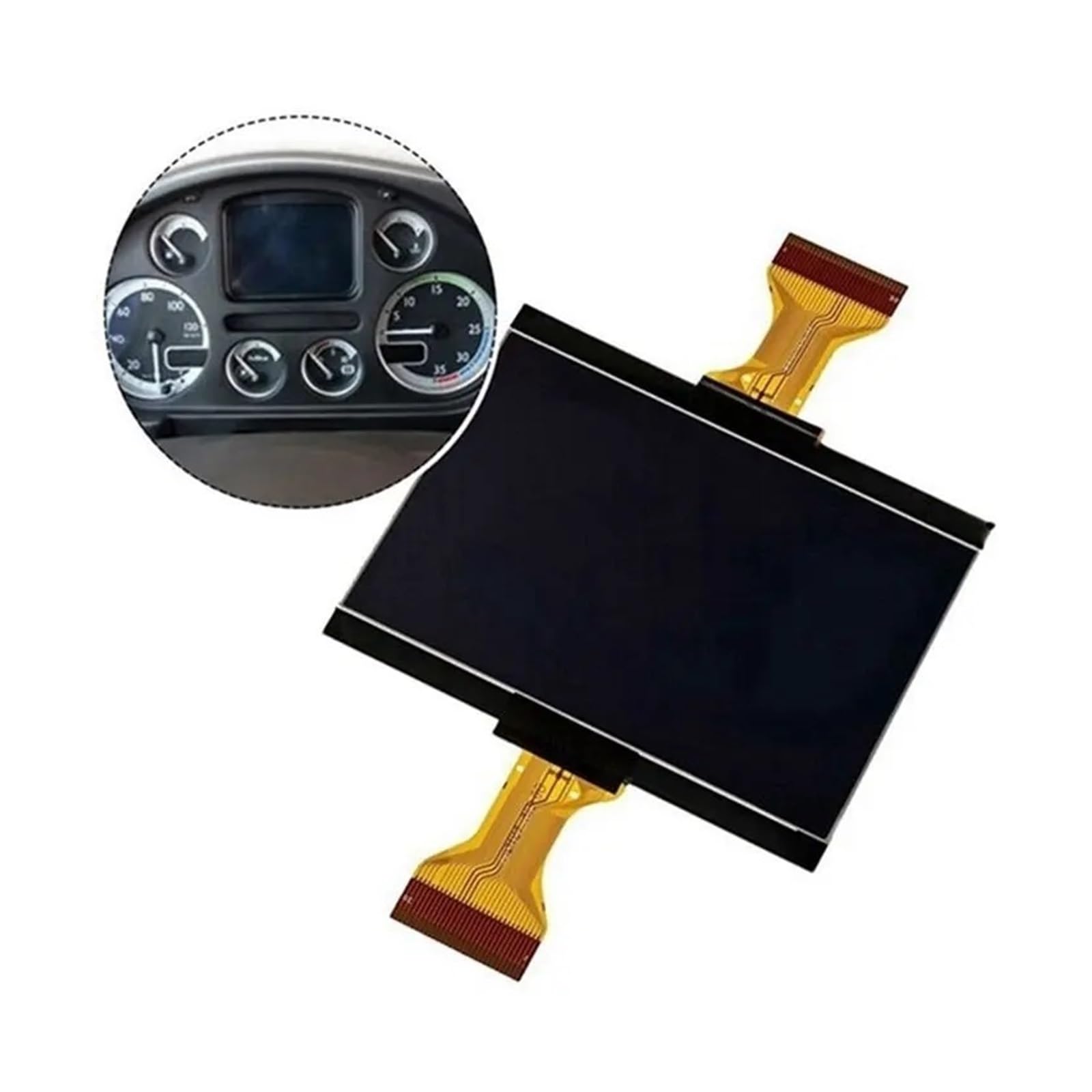 Velocímetro con pantalla LCD for coche, Compatible con DAF LF CF XF 45 55 75 85 95 105, pantalla de instrumentos, píxeles 5010595687 5010595267