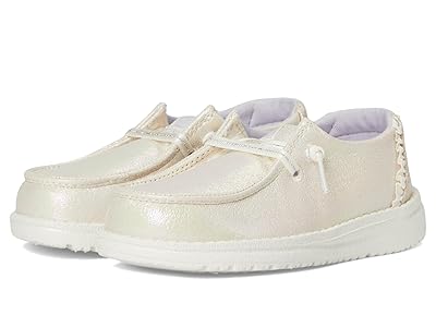 Hey Dude Kids Wendy Dazzling (Toddler) Girls Shoes Iridescent : 6 Toddler M, Polyester