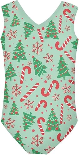 Miniatura 10 de FKELYI Leotardos de gimnasia para niñas pequeñas, práctica atlética, danza, unitardo, ballet, danza, sin mangas, body sin mangas