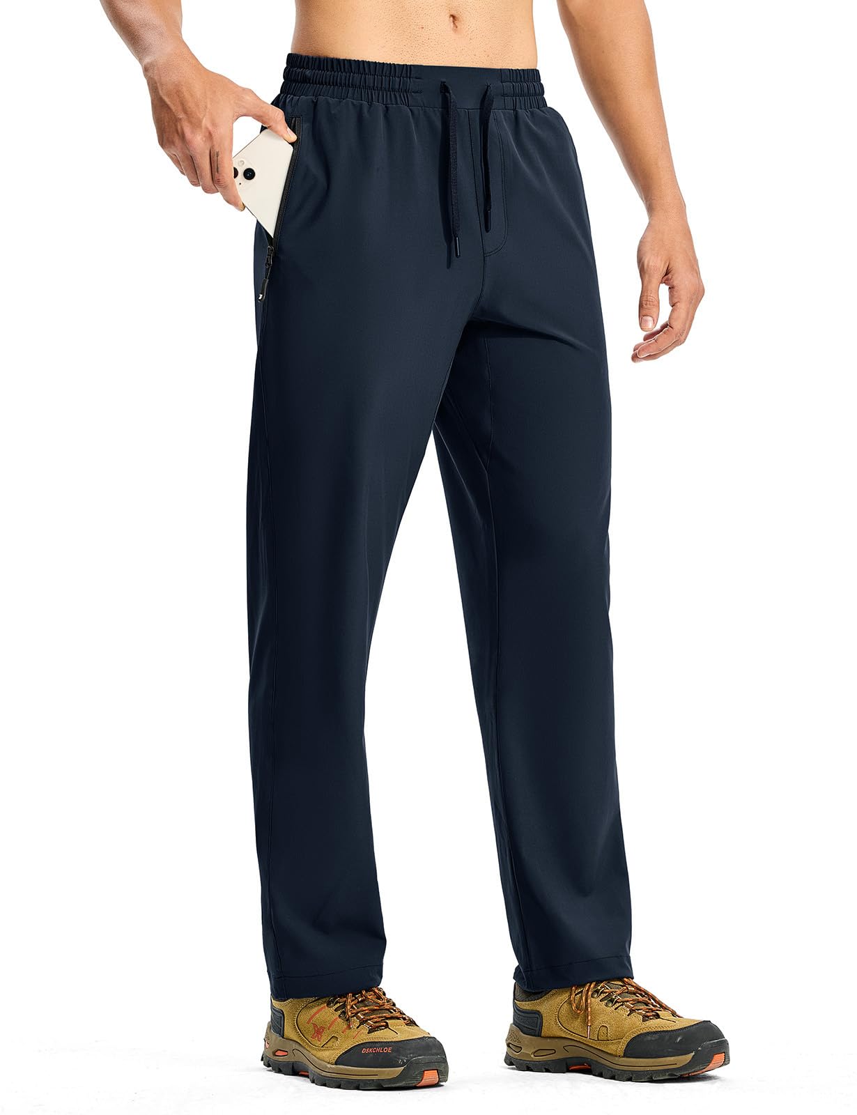 Rdruko Jogginghose Herren Trainingshose Lang Dünne Sporthose Sommer Wanderhose Leicht Outdoorhose Freizeithose Trekkinghose