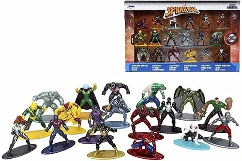 Jada Toys Marvel Multi Pack Nano Figures, Wave 7 253225027 Multicolor