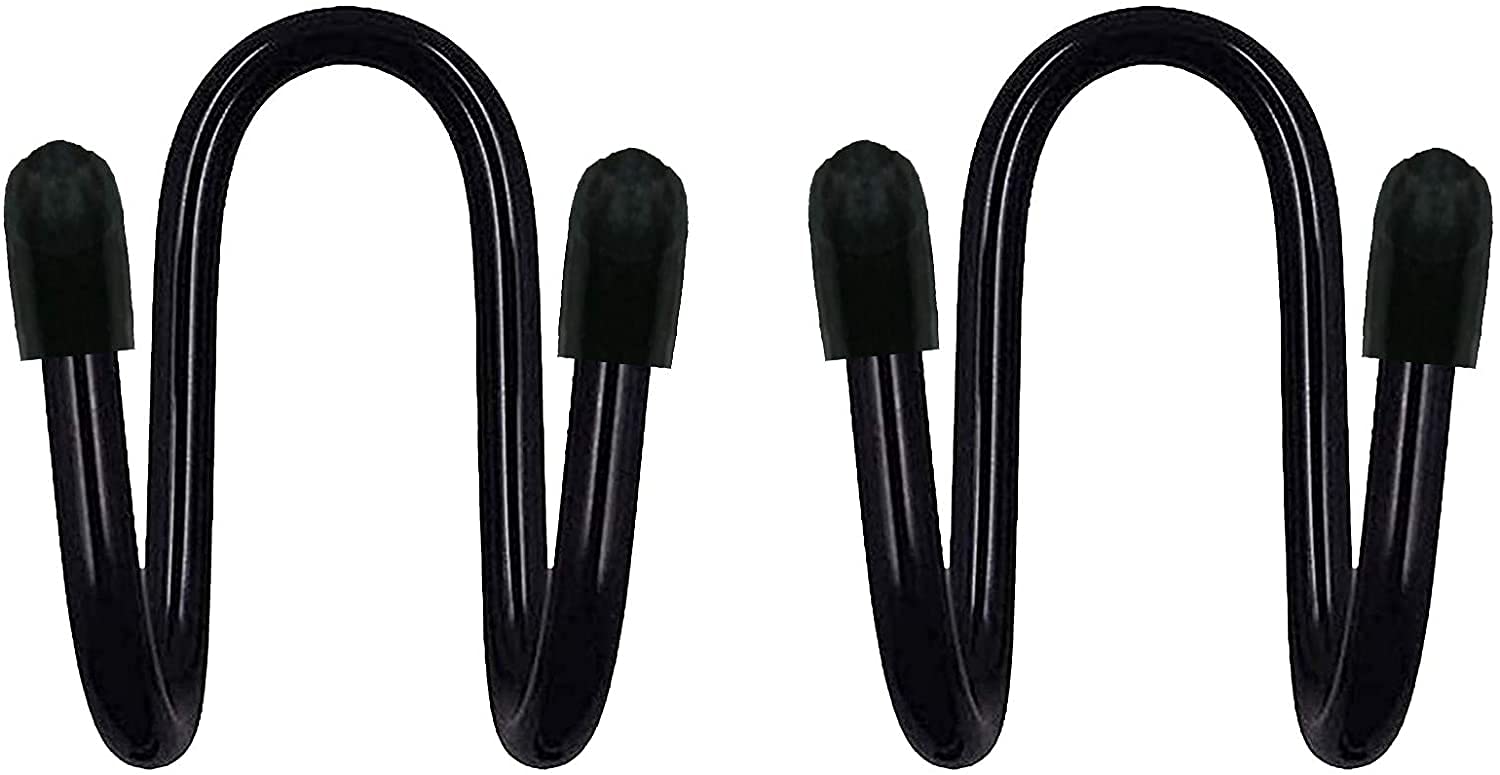 AUXPhome 2 Pack Portable Baseball Helmet Bag Fence Hangers,Fence Hooks,Baseball/Softball Helmet Storage Rack Holder for Baseball Bat Bags Organizer, Backpack and Gloves Hanger, Sports Equipment Caddy