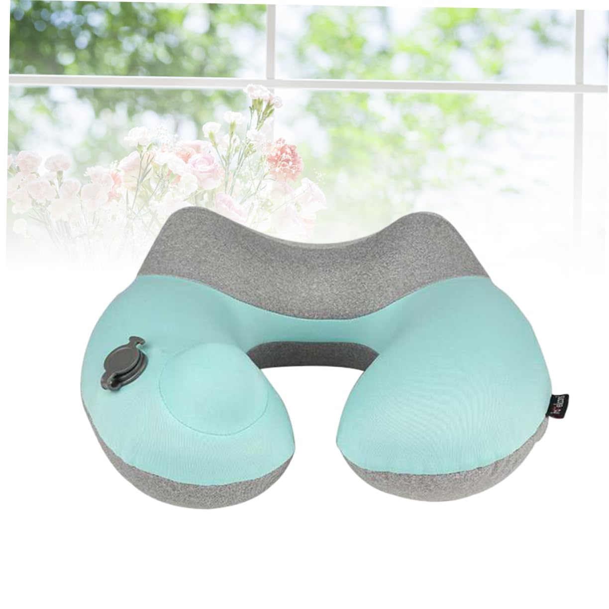 Almohada Inflable Viaje Cuello u Almohadas Aire Cervical Ligera para Dormir Lavable