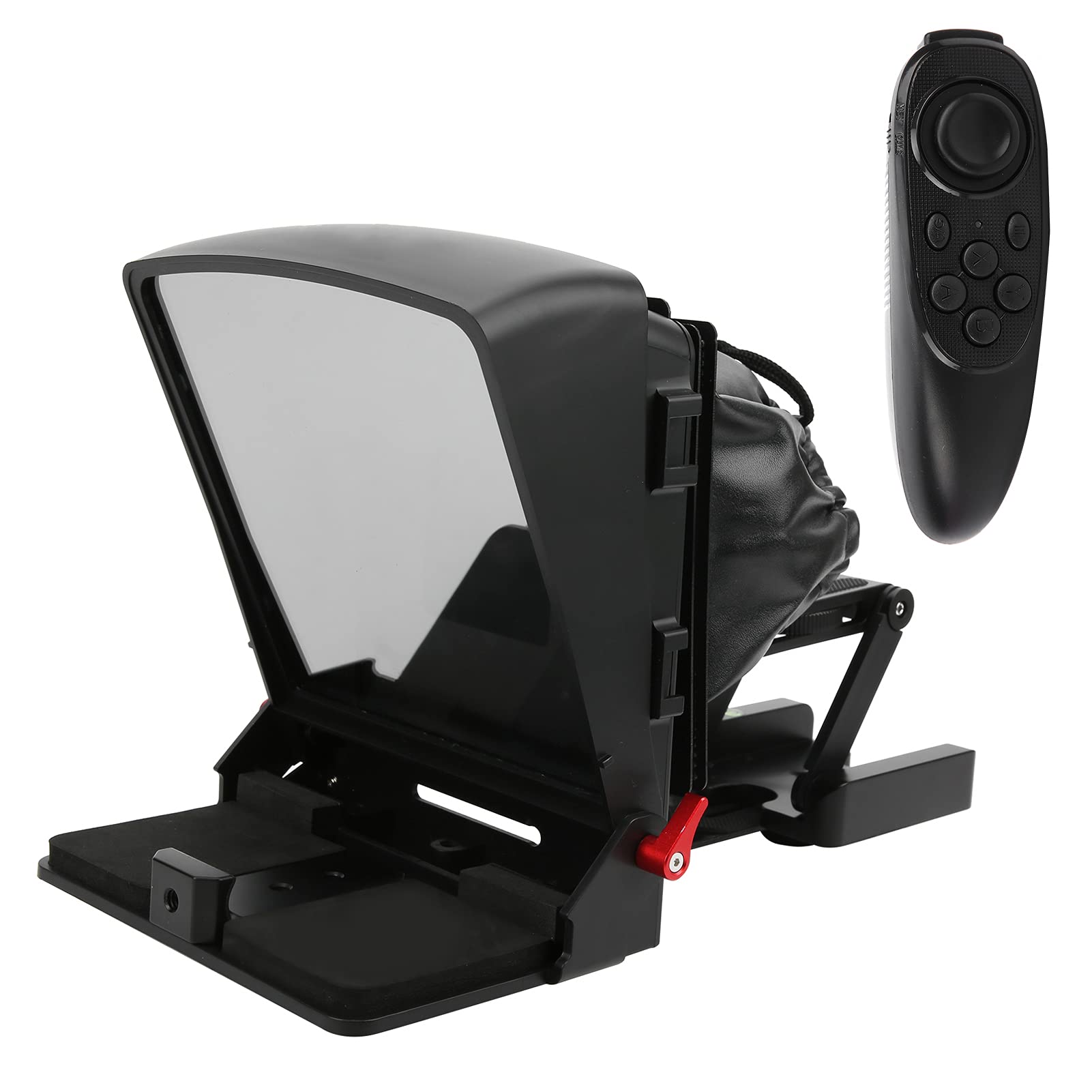 Teleprompter, Prompter para Teléfono, Cámara, Tableta, Tele, Control Remoto Portátil, Grabación de Vídeo