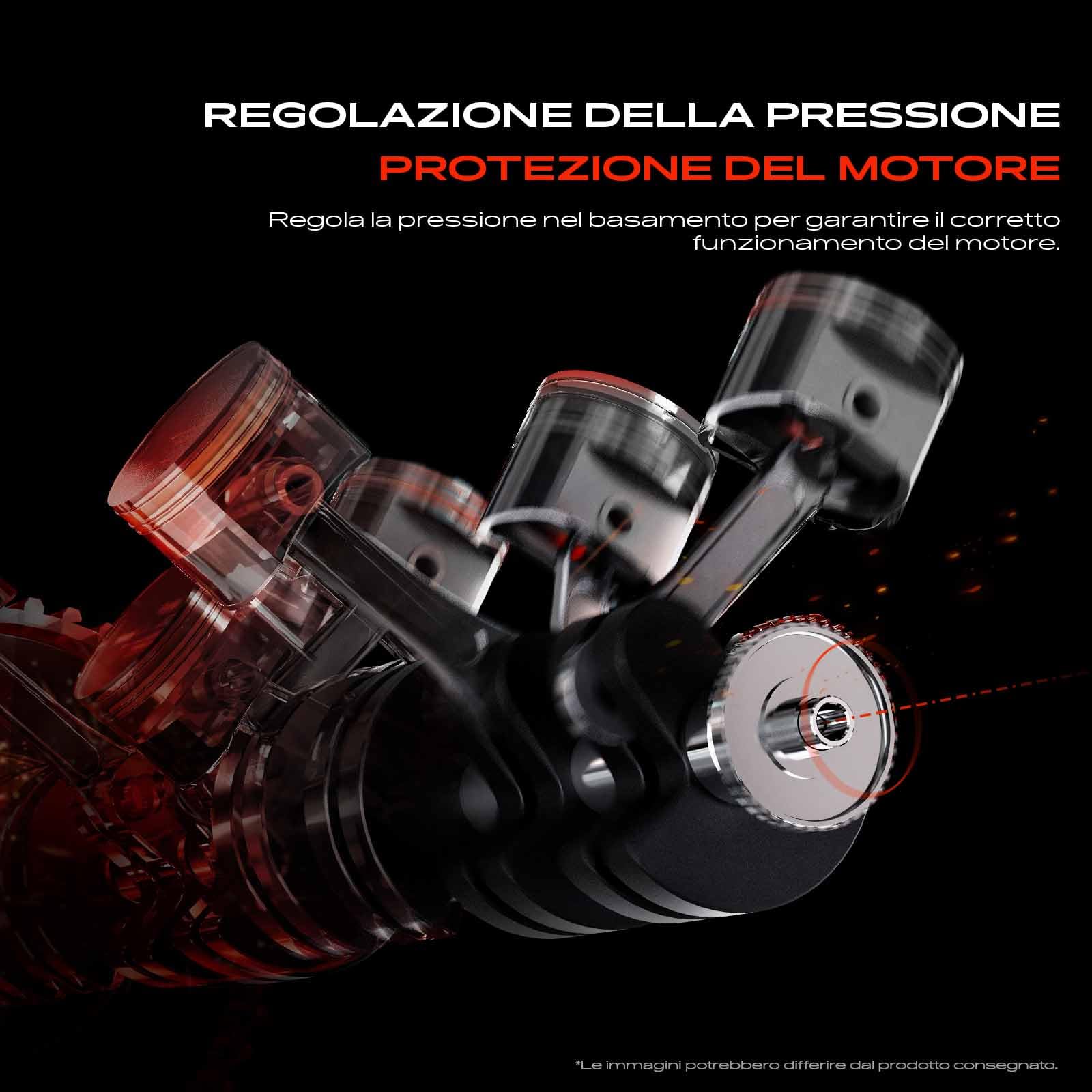 Frankberg Sfiato del basamento separatore d'olio Compatibile con Serie 5 Touring E39 530d X5 E53 3.0d Serie 5 Touring E39 525d Serie 5 E39 525d Serie 5 E39 530d Replace# 11127793163
