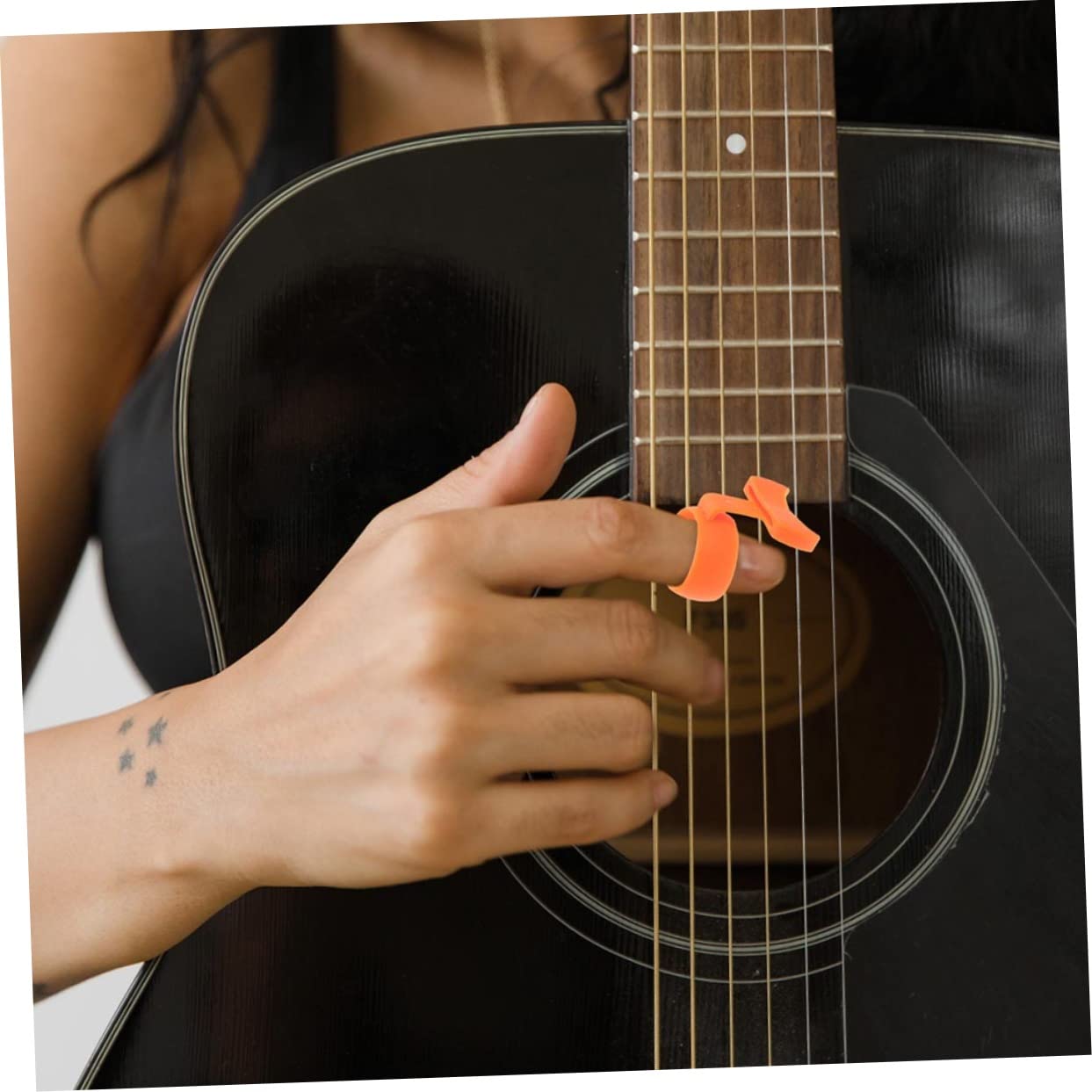 Mikinona 6 Stk Fingerbett auswählen Gitarren-Plektrum-Abdeckung Abdeckung für Gitarrenplektren guitar pick holder gitarren zubehör werkzeug halterung Gitarrenzubehör wählt Veranstalter