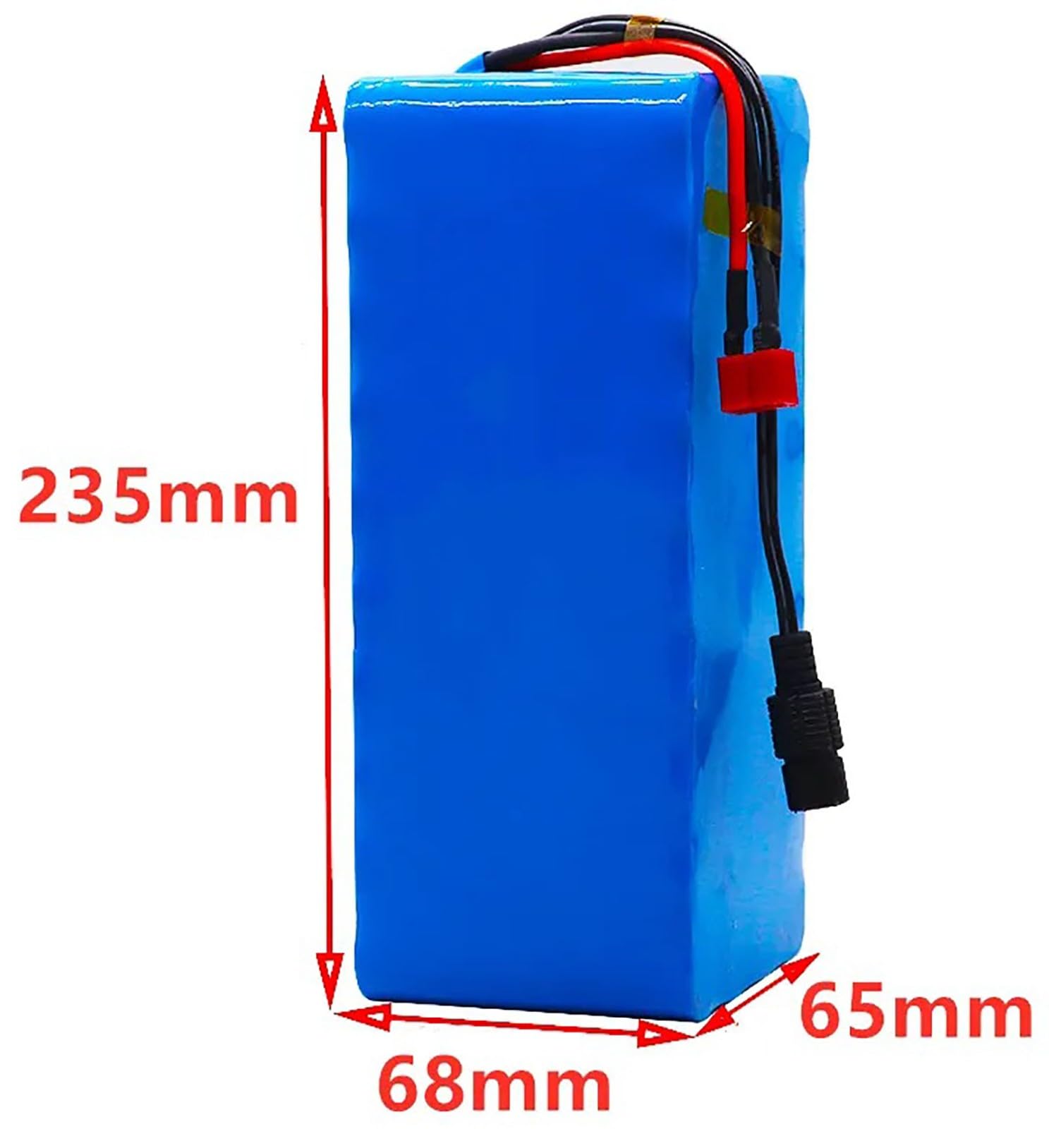 Batteria Per Bici Elettrica 48V 58Ah 13S3P, Ebike Batteria 48V Integrata BMS Batteria Impermeabile PVC Con Caricabatterie 48V 58Ah,T