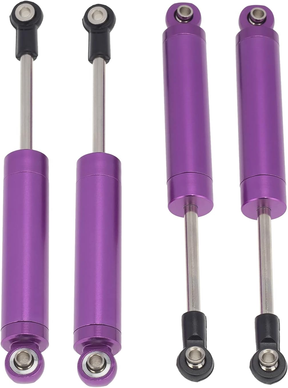 RC Built-in Spring Shock Absorber Damper for 1/10 RC Crawler Axial SCX10 90046 TRX-4 D90 Redcat (4 PCS, 100mm)