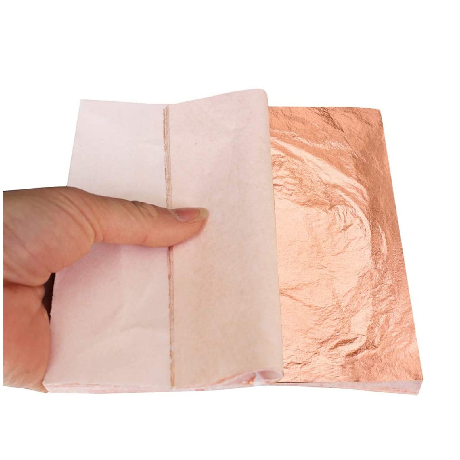 300pcs Gold Foil, Real Copper Foil, Imitation Silver Foil, 5.5