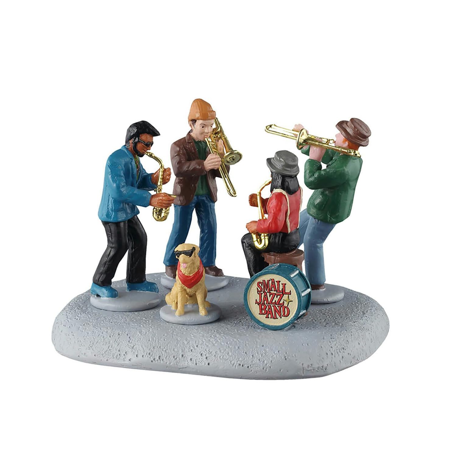 Lemax Multicolor Small Jazz Band Code 53743
