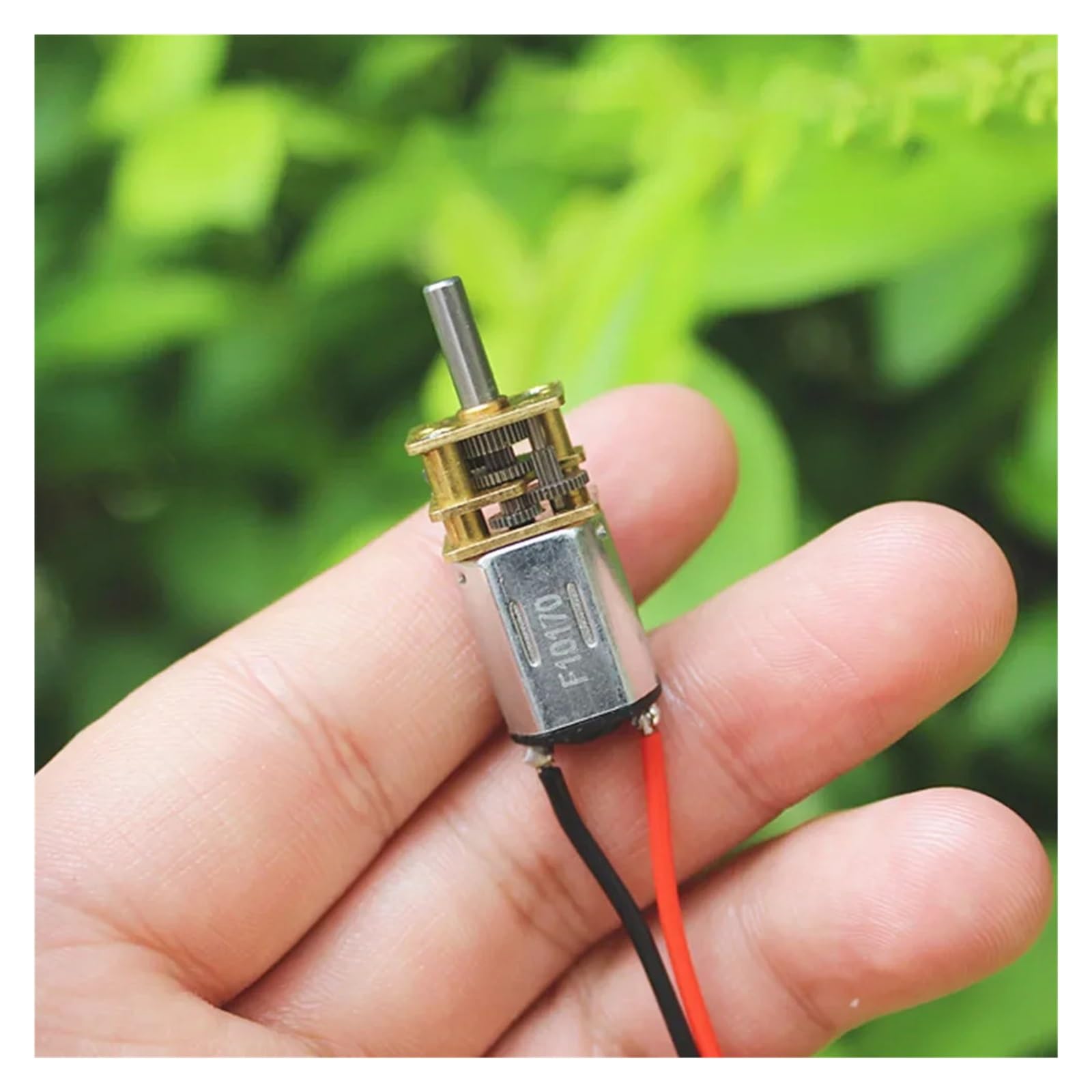 LHAOEEEYG N20 Gear Electronic Starter DC 3V-9V 36RPM-108RPM Slow Speed High Torque Full Metal Gearbox Electronic Starter with Wire Hobby Toy