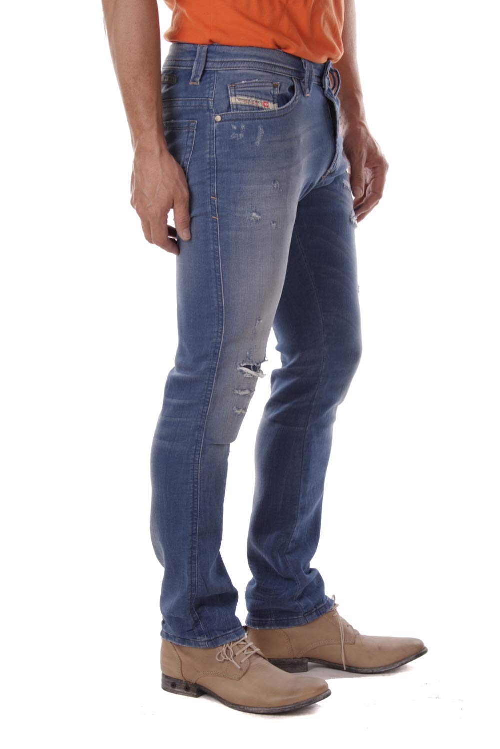 Diesel Thavar-NE R73T8 - Jeans da uomo, slim skinny