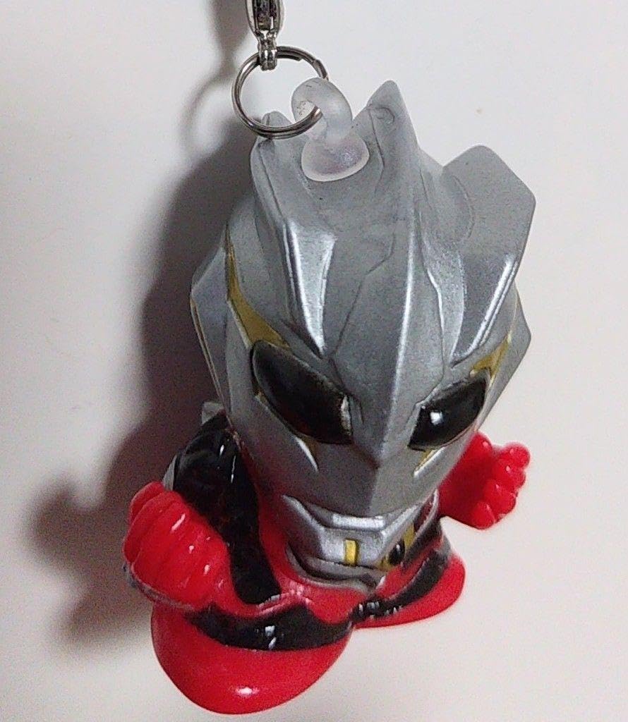 超レアダークメフィスト ストラップ指人形 ウルトラ怪獣ソフビ ゼロ