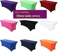 Vista 9 de Obstal 50 cintas elásticas de elastano para sillas de recepción de boda, bandas elásticas universales para sillas con hebilla deslizante