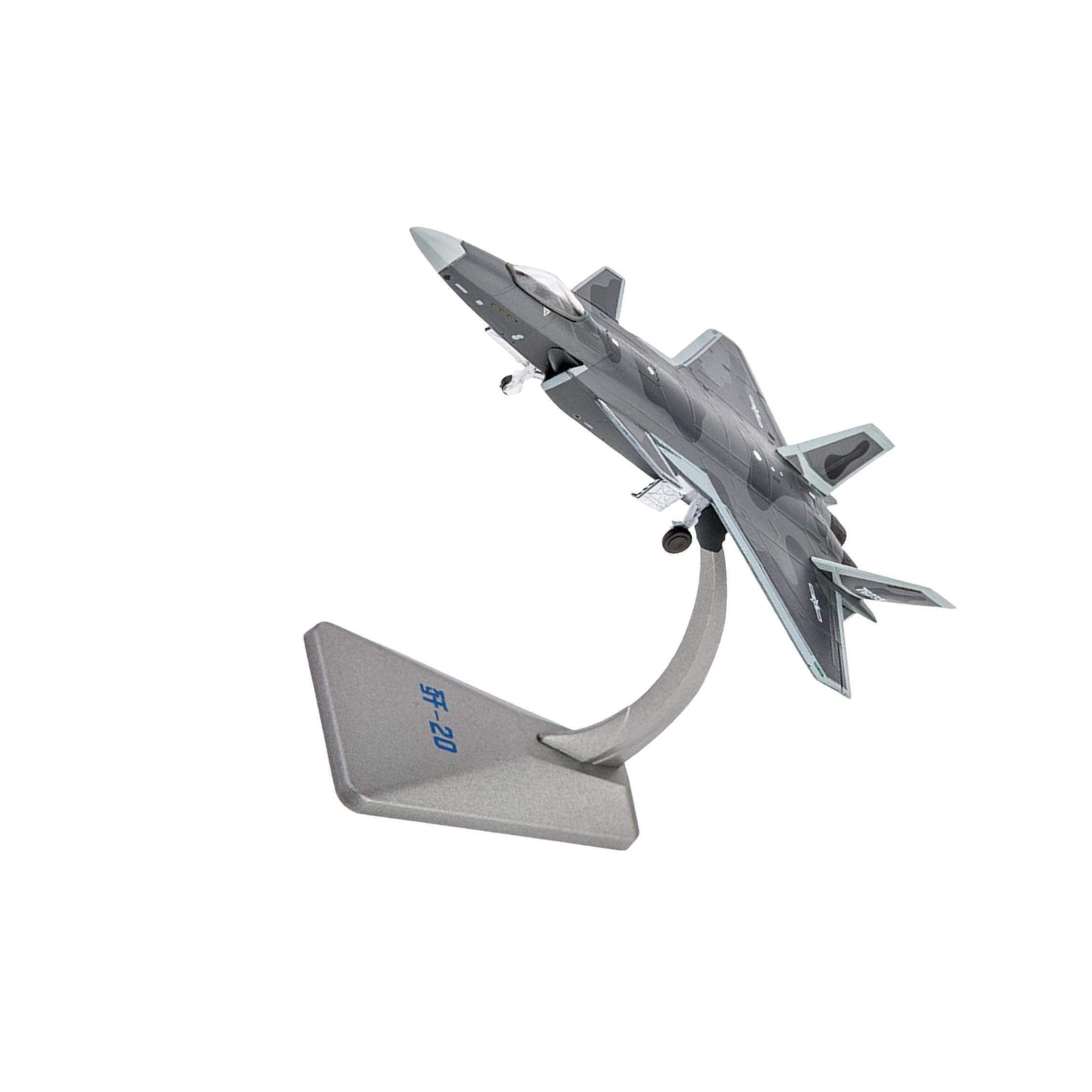 KIXZSAZ Fighter Plane Figures Exciting 1/144 Scale Plane Display Model with Stand Excellent Choice for Home Desktop Tabletop Diecast Metal Aircraft Toys Air