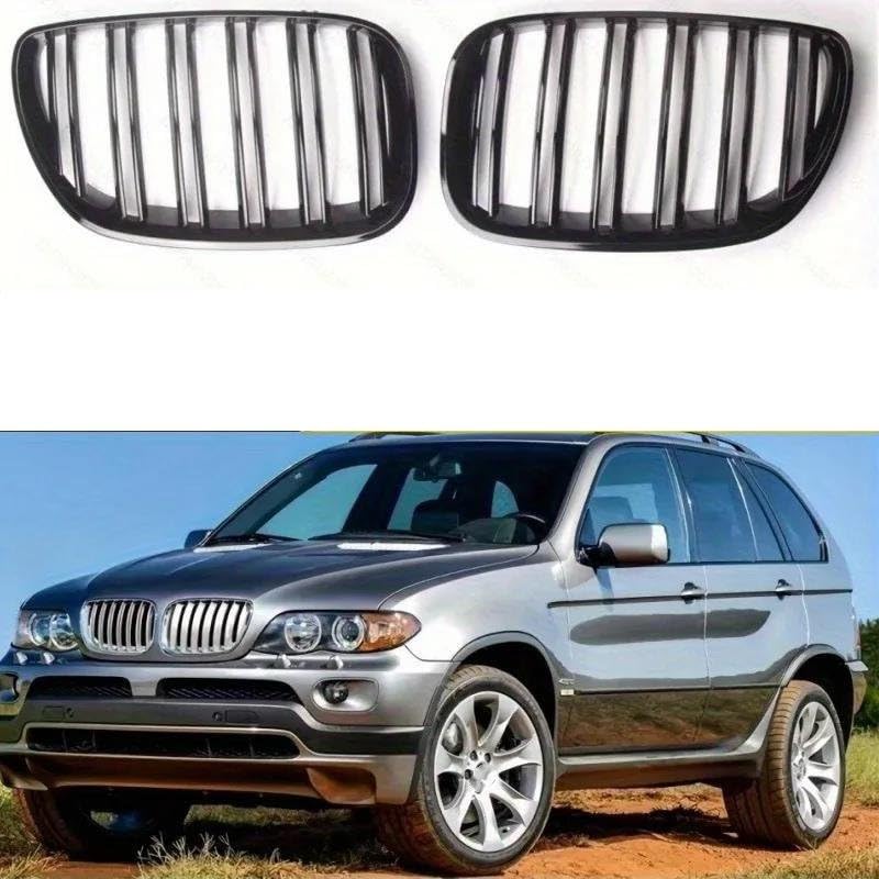 Grille de capot avant X5 E53 pour remplacer une calandre cassée