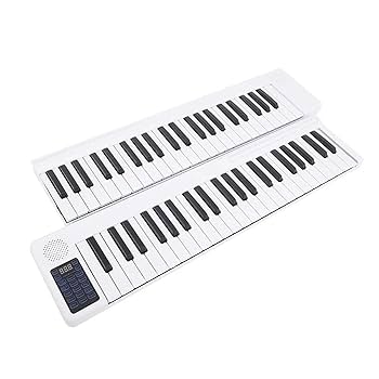 ホワイト電子ピアノ 88鍵 電子ピアノ ピアノ 88鍵盤 白 KIMFBAY 木製 88鍵 キーボード