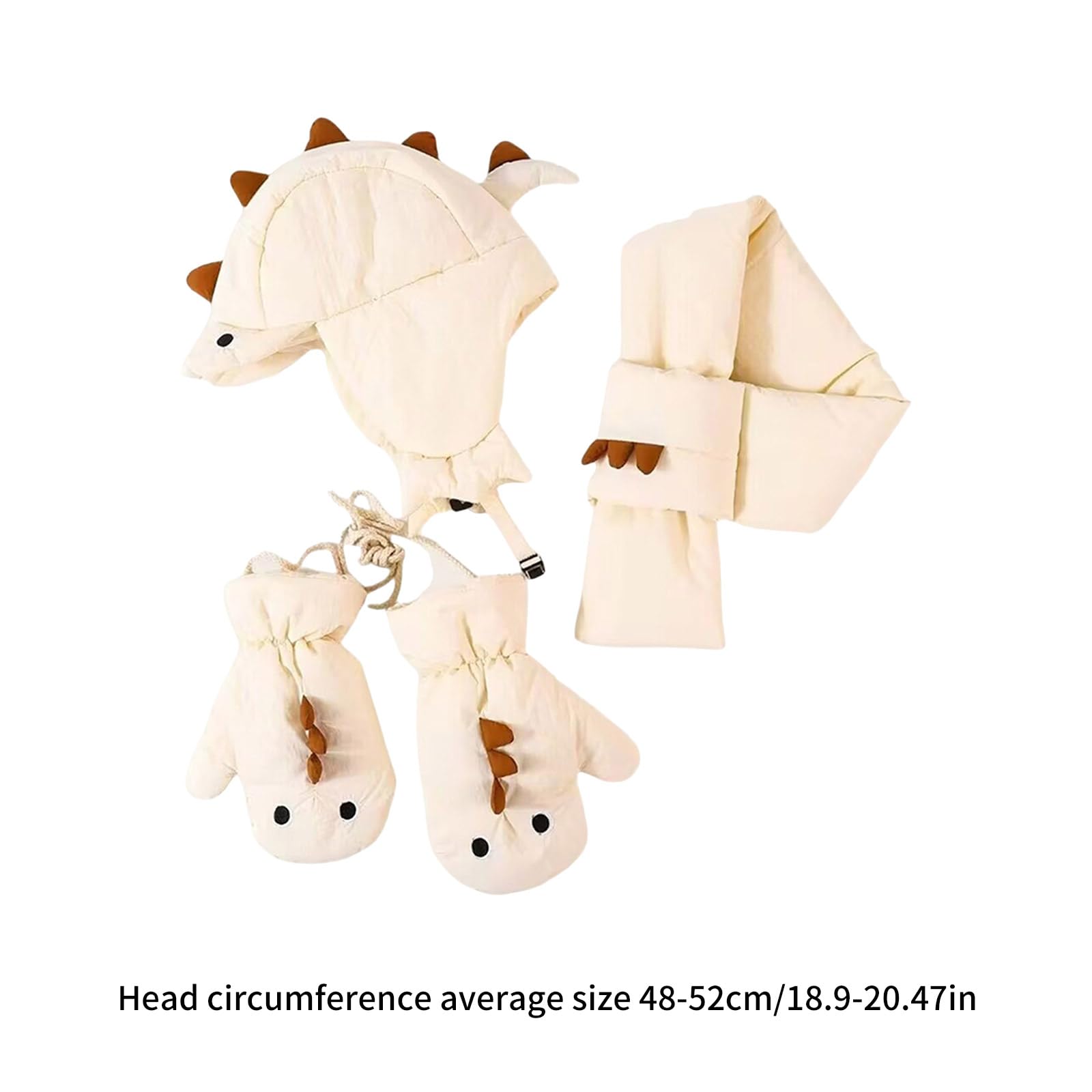 Y Fun Animal Leifeng gorro y manoplas para niños de 3 a 8 años con bufanda a juego cálido invierno invierno invierno gorro cálido