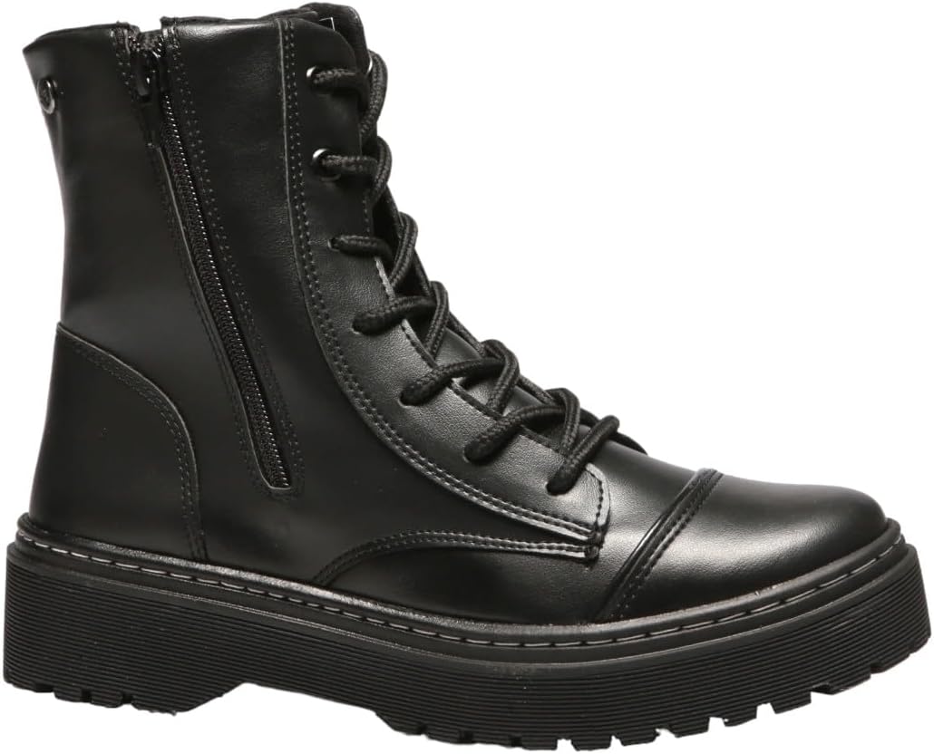 Bota Coturno Tratorada Feminina 7010 A, Preto, 36