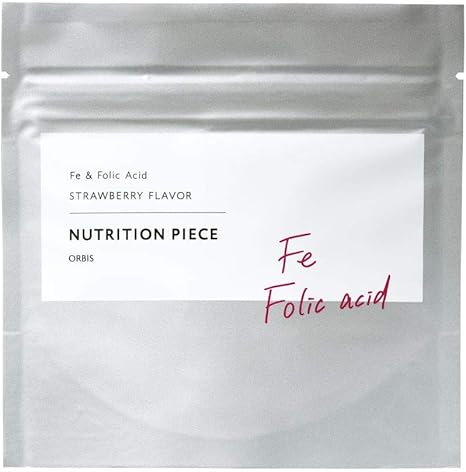 オルビス Orbis ニュートリションピース 鉄 葉酸 ストロベリー風味 30 60日分 1 0g 60粒 タブレット オルビス Orbis ドラッグストア Amazon